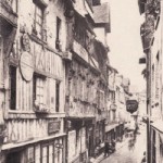 CPA Lisieux - La rue aux Fèves